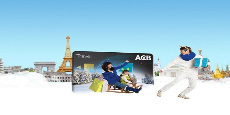 Rất nhiều tiện ích cho người dùng khi mở thẻ tín dụng ACB