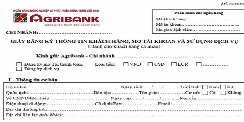 Chuẩn bị đầy đủ hồ sơ để làm thẻ tín dụng ngân hàng Agribank